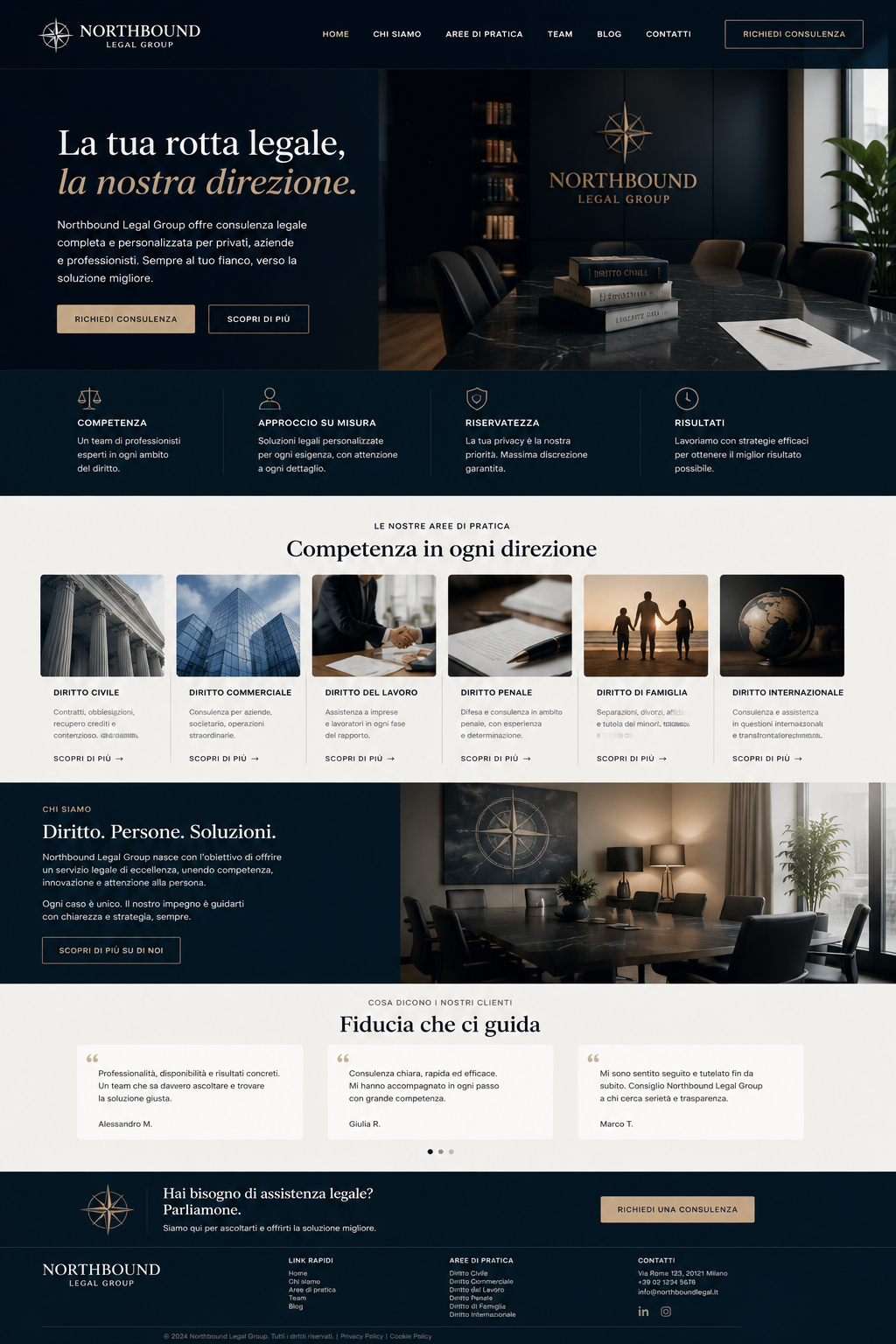 Anteprima del sito Northbound Legal Group